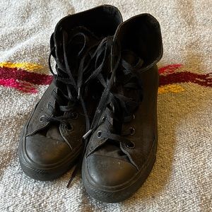 All black Converse